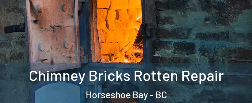  Chimney Bricks Rotten Repair Horseshoe Bay - BC