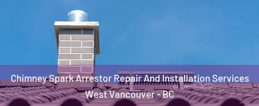  Chimney Spark Arrestor Repair And Installation Services West Vancouver - BC
