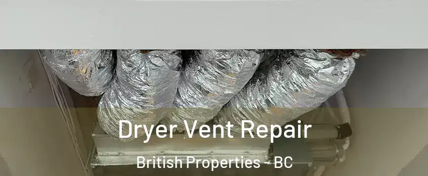 Dryer Vent Repair British Properties - BC