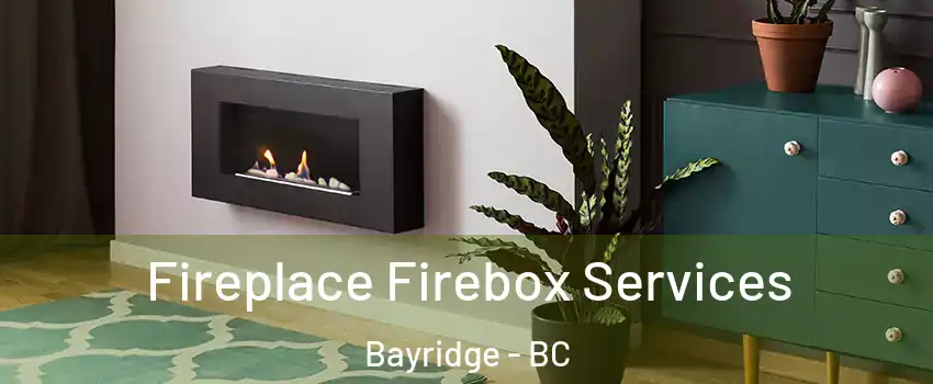  Fireplace Firebox Services Bayridge - BC