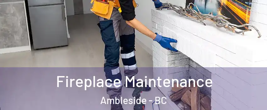  Fireplace Maintenance Ambleside - BC