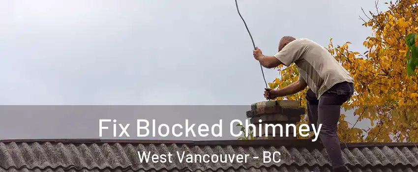  Fix Blocked Chimney West Vancouver - BC