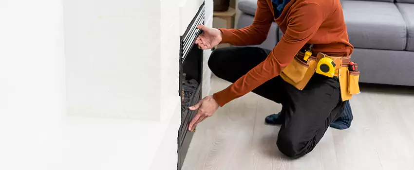 Electric Fireplace Insert Installation in West Vancouver, British Columbia