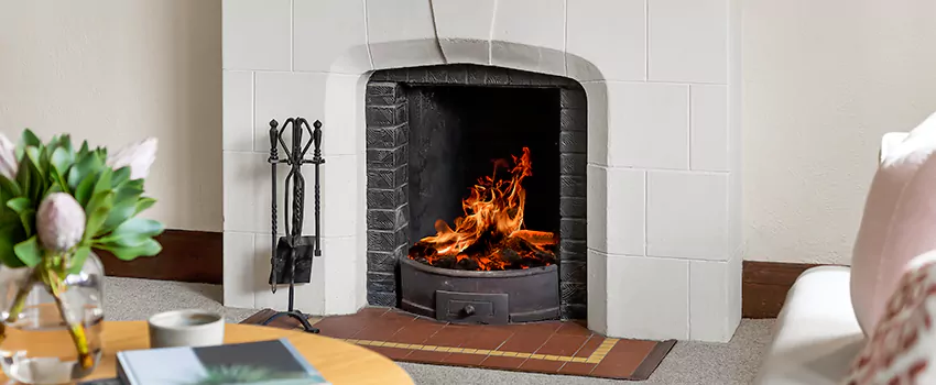 Wood Fireplace Refacing in West Vancouver, BC