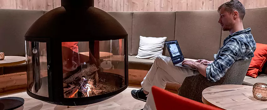 Hanging & Suspended Fireplaces Designer in West Vancouver, British Columbia