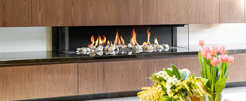 Outdoor Modern Fireplace Renovation Services in West Vancouver, BC