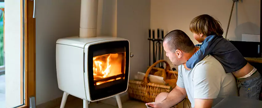 Morso Cast Iron Fireplace Insert Installation in West Vancouver, BC