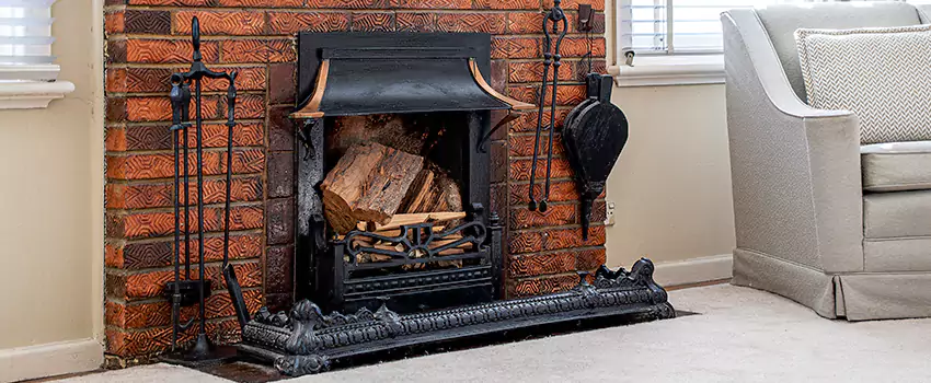 Vintage-style Fireplace Redesign in West Vancouver, British Columbia
