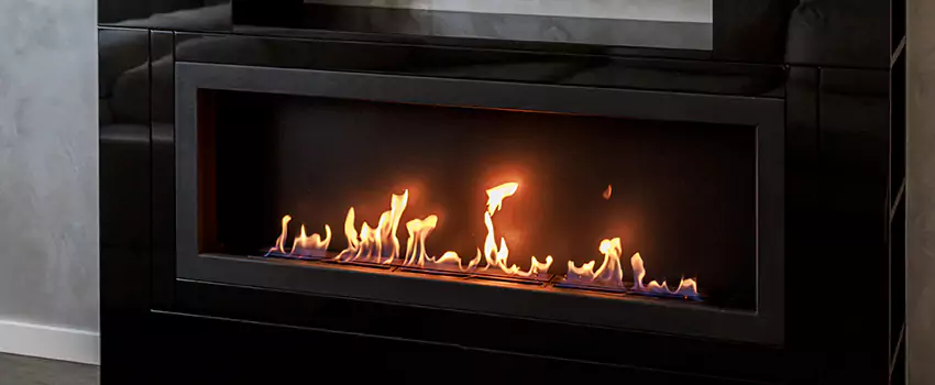 Town & Country Outdoor Fireplace in West Vancouver, BC