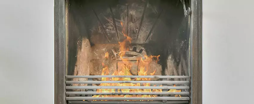 Travis Industries Linear Gas Fireplace Installation in British Properties, British Columbia