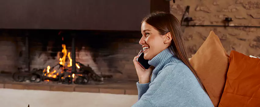 Dimplex Built-In Electric Fireplace Installation in West Vancouver, BC