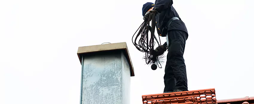 Gas Fireplace Flue Cleaning in West Vancouver, British Columbia