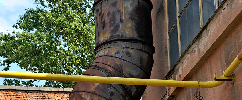 Lightning Protection Installation System for Industrial Chimneys in West Vancouver, British Columbia