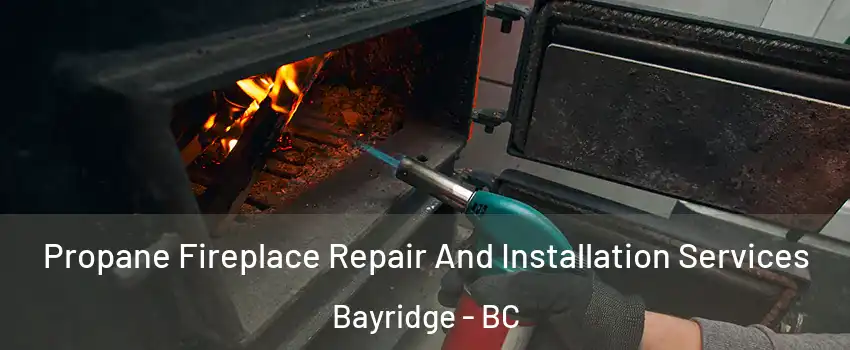 Propane Fireplace Repair And Installation Services Bayridge - BC