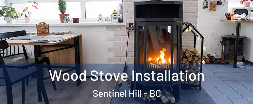  Wood Stove Installation Sentinel Hill - BC